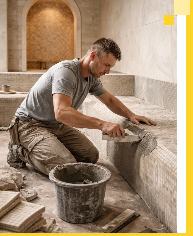 Строительство эксклюзивных хамамов под ключ в Новороссийске