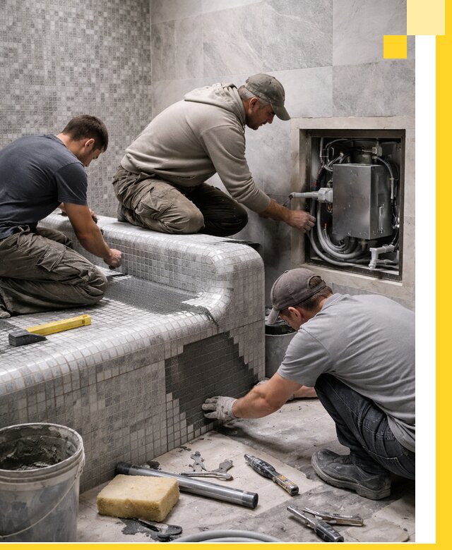 Проекты хамамов под ключ в Новороссийске и дизайн и строительство