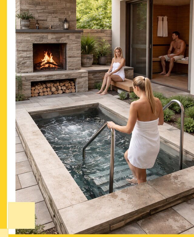 Холодные купели под ключ в Новороссийске от 45936 р. | ЭриданНвр