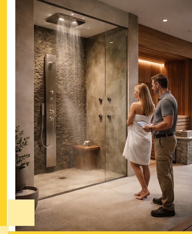 Купить душ впечатлений для дома в Новороссийске от 86768 р. | ЭриданНвр