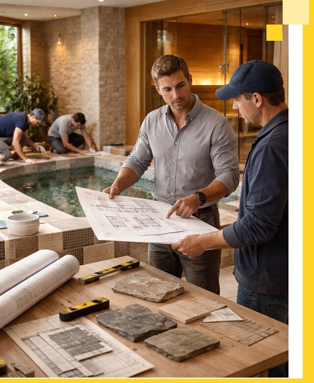 Проектирование SPA зон под ключ в Новороссийске с инженерией